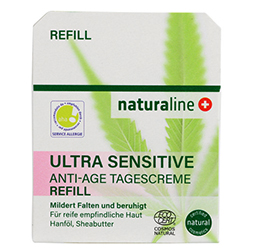 Coop Naturaline ultra sensitive day cream anti-age refill