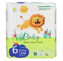 Coop Naturaline nappies 6 extra large