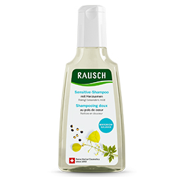RAUSCH sensitive shampoo with heartseed