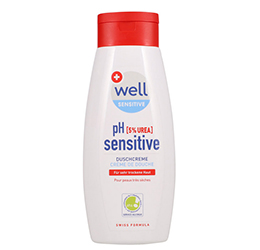 Coop Well pH sensitive shower cream 5% Urea