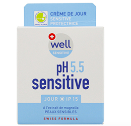 Coop Well pH 5.5 sensitive day care cream