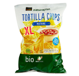 Coop Naturaplan Bio Tortilla chips naturale XL
