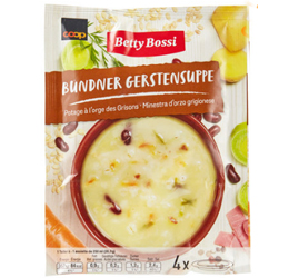 Coop Betty Bossi soup grisons barley 100% natural