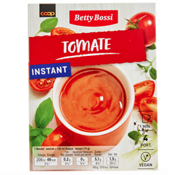 Coop Betty Bossi soupe aux tomates