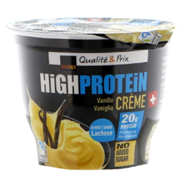 Coop  Qualité & Prix High Protein Vanilla Cream