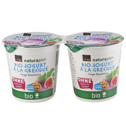 Coop Naturaplan bio yogurt à la Grecque fico-noci senza zucchero