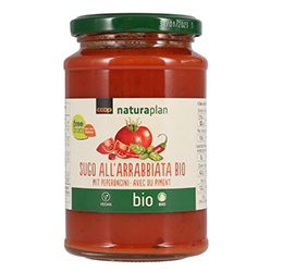 Coop Naturaplan Bio Sauce tomate all'arrabbiata