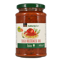 Coop Naturaplan Bio Sauce Bolognese