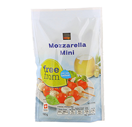 Coop Free From mozzarella mini
