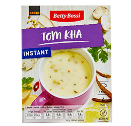 Coop Betty Bossi minestra Tom Kha