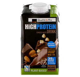 Coop Qualité & Prix high protein drink choco-nuts vegan