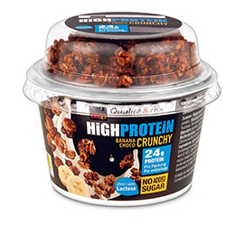 Coop Qualité & Prix High Protein crunchy banana choco