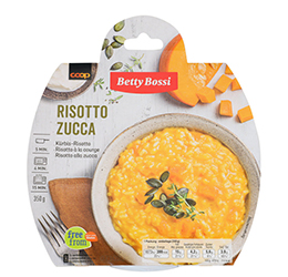 Coop Free From Betty Bossi risotto pumpkin