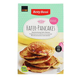 Coop Betty Bossi pancakes à l'avoine