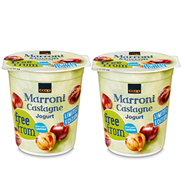 Coop Free From yogurt marroni