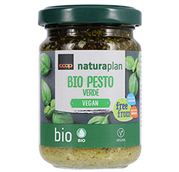 Coop Naturaplan bio pesto verde végane