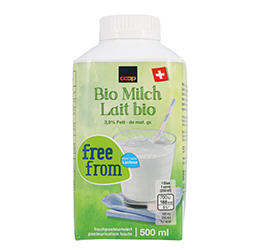 Coop Free From Bio Vollmilch