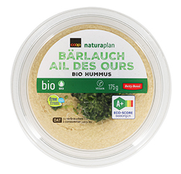 Coop Naturaplan Bio Hummus aglio orsino