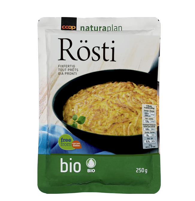 Coop Naturaplan Organic Ready To Eat Rösti
