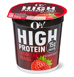 Migros Oh! High Protein Quark Fraise