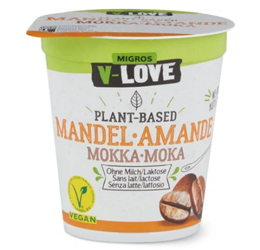 Migros V-Love Vegurt Almond mocca