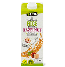 Migros V-Love Rice Drink Hazelnut Bio