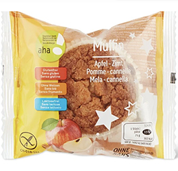 Migros aha! muffin apple-cinnamon