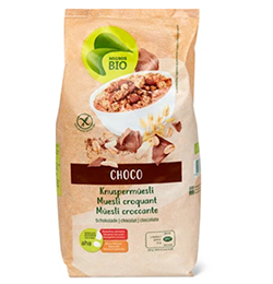 Migros aha! Bio choco crunchy muesli