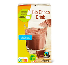 Migros aha! organic choco drink