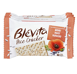 Migros Blévita rice cracker papavero