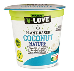 Migros V-Love Bio Vegurt Kokosnuss-Nature
