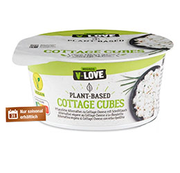 Migros V-Love cottage cubes chives