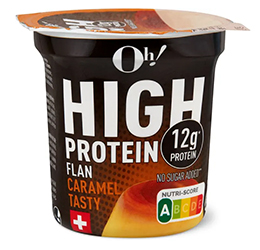 Migros Oh! High Protein flan caramel tasty