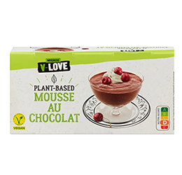 Migros V-Love chocolate mousse